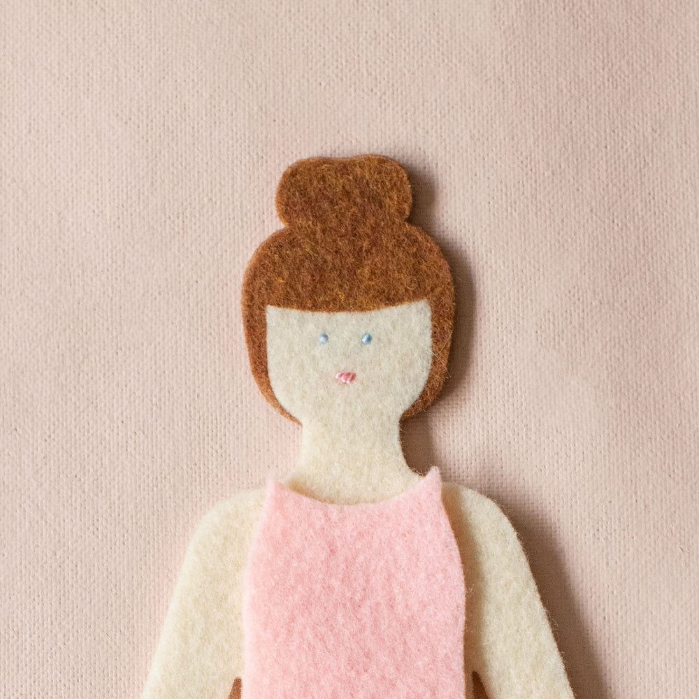 felt doll starter girl